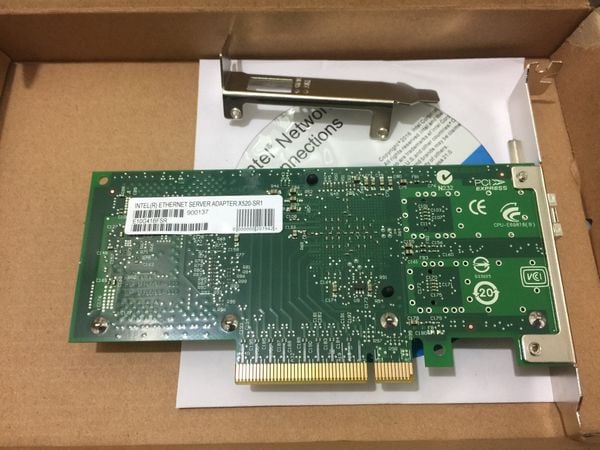 Cạc mạng server 2 cổng quang 10Gbps PCI-E 8X Intel X520-DA2 - Phụ Kiện Điện Tử Việt Nam Card mạng quang server Intel