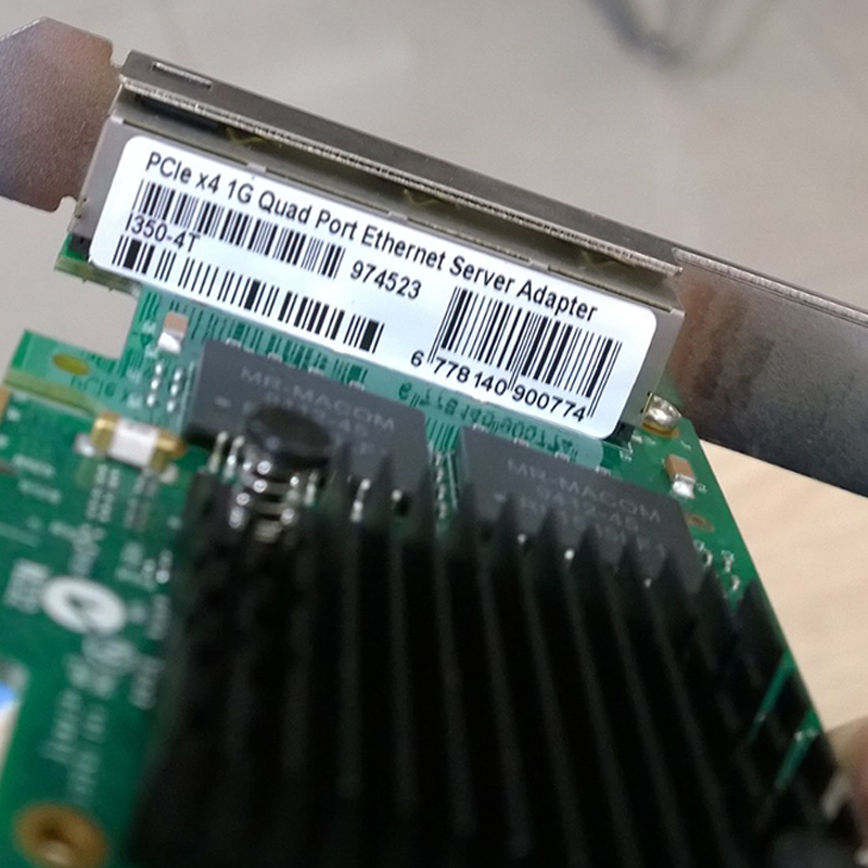 Cạc mạng server LAN gigabit Card PCI-E 4X ra 4 cổng mạng LAN RJ45 1GB Intel I350-T4 - Phụ Kiện Điện Tử Việt Nam card mang intel i350t4
