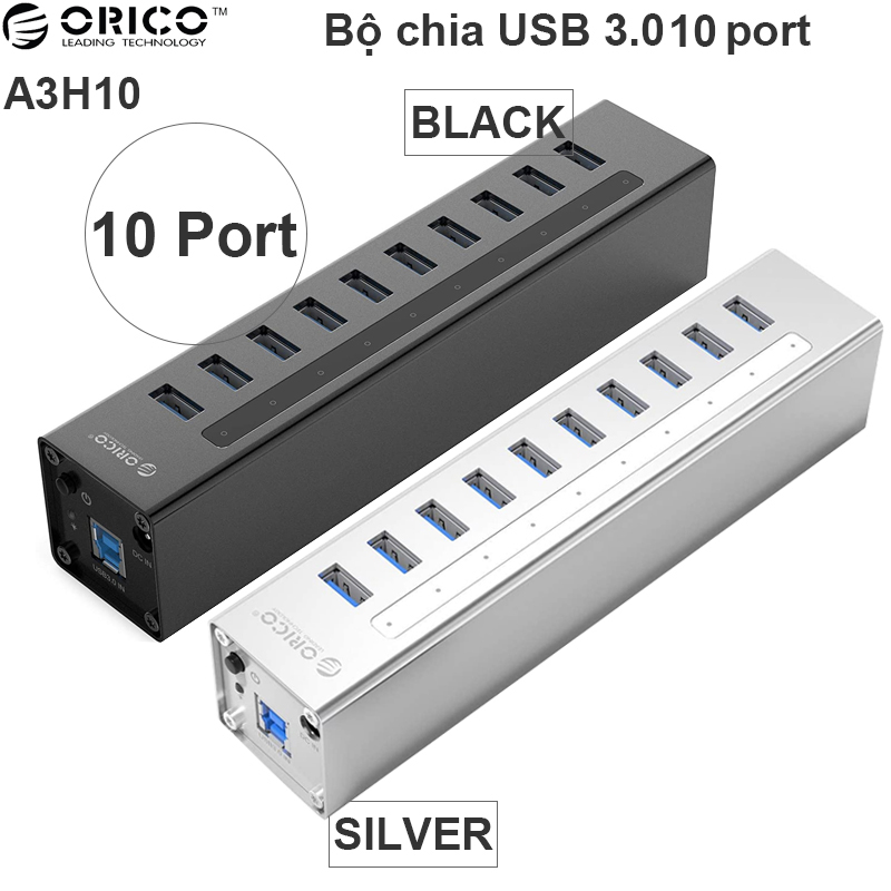 bo chia usb 3.0 orico a3h10
