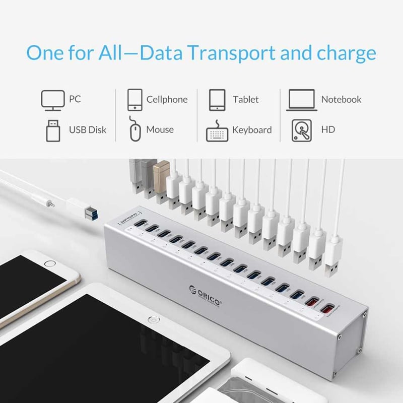 bo chia usb 3.0 13 cong orico a3h13p2