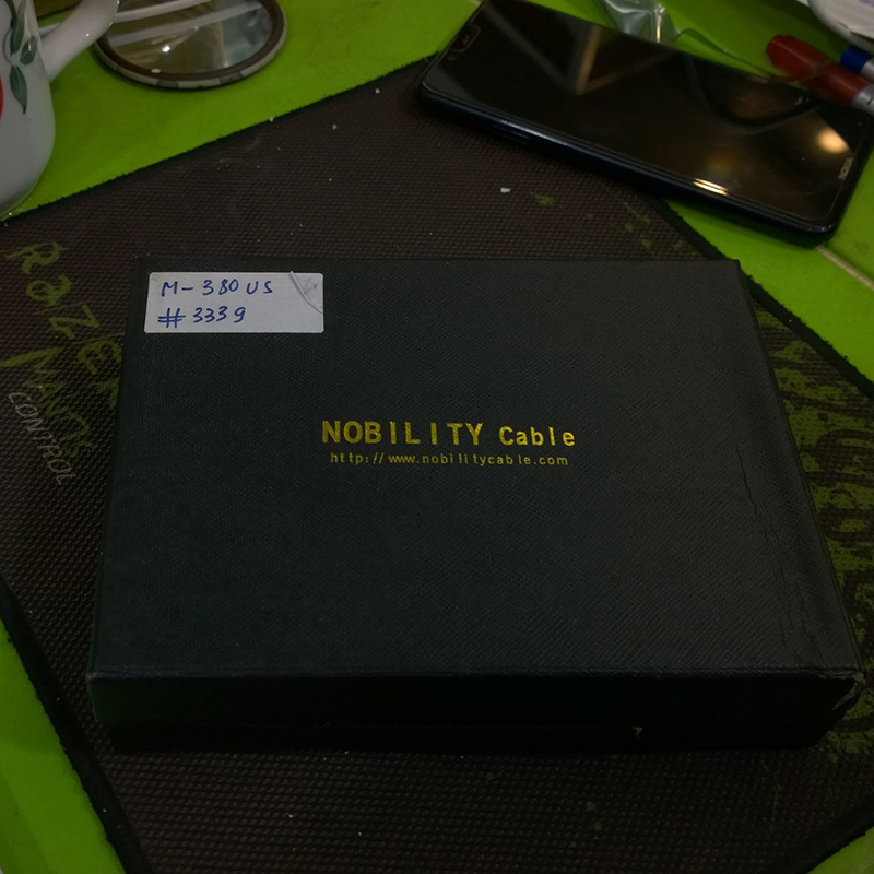 Cáp USB DAC lõi đồng tinh khiết OFC 5N mạ bạc Nobility Mamba M-380US - Phụ Kiện Điện Tử Việt Nam cap usb dac am-bm 0.5m nobility