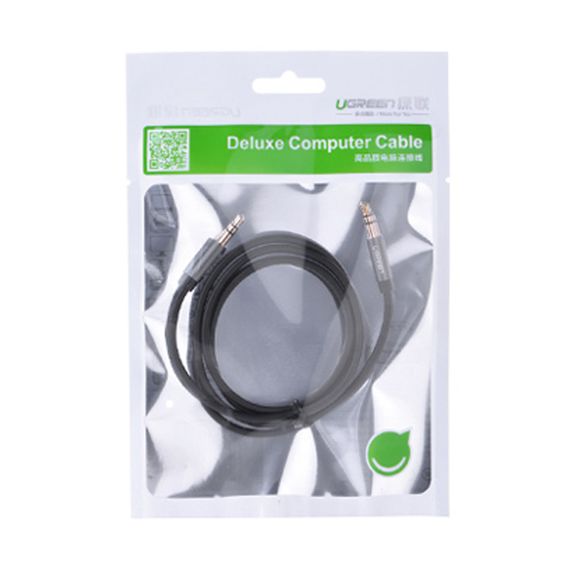 Cáp audio 3.5mm UGREEN mạ vàng 24K 0.5M 1M 2M 3M 5M (tròn màu trắng) - Phụ Kiện Điện Tử Việt Nam cap aux 3.5mm ugren