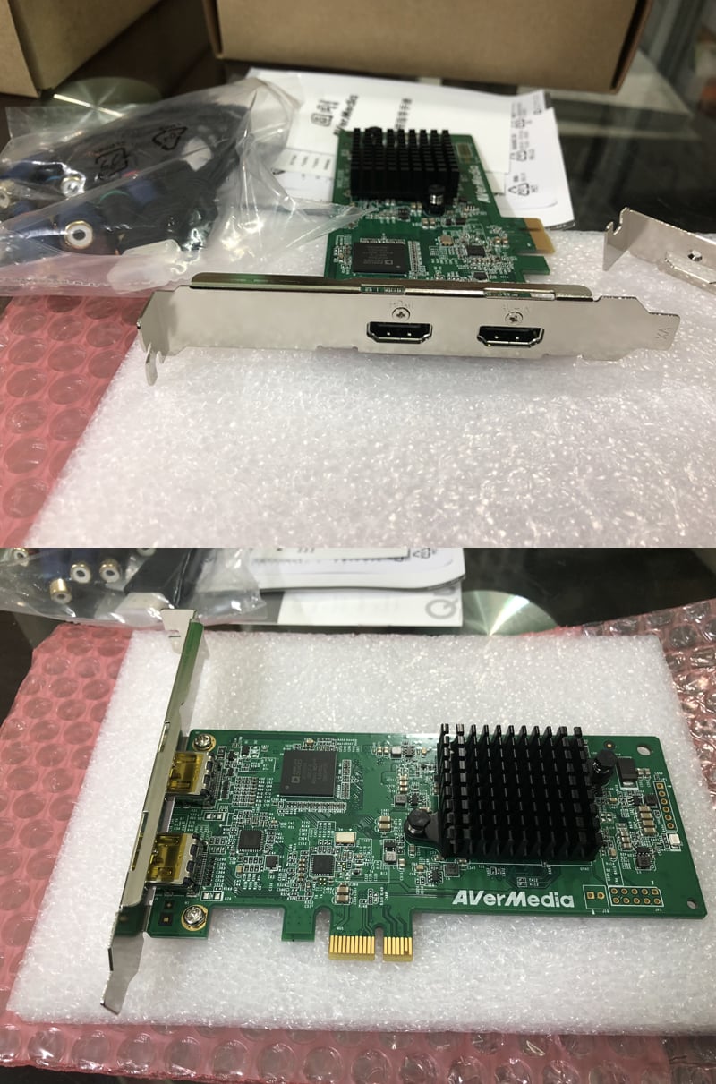 Card PCI-E sang HDMI AV S-Video Component full HD 1080P 60fps - Cạc thu hình cho máy tính bàn cắm khe PCI AverMedia CL311-M2 - Phụ Kiện Điện Tử Việt Nam avermedia cl-311m2