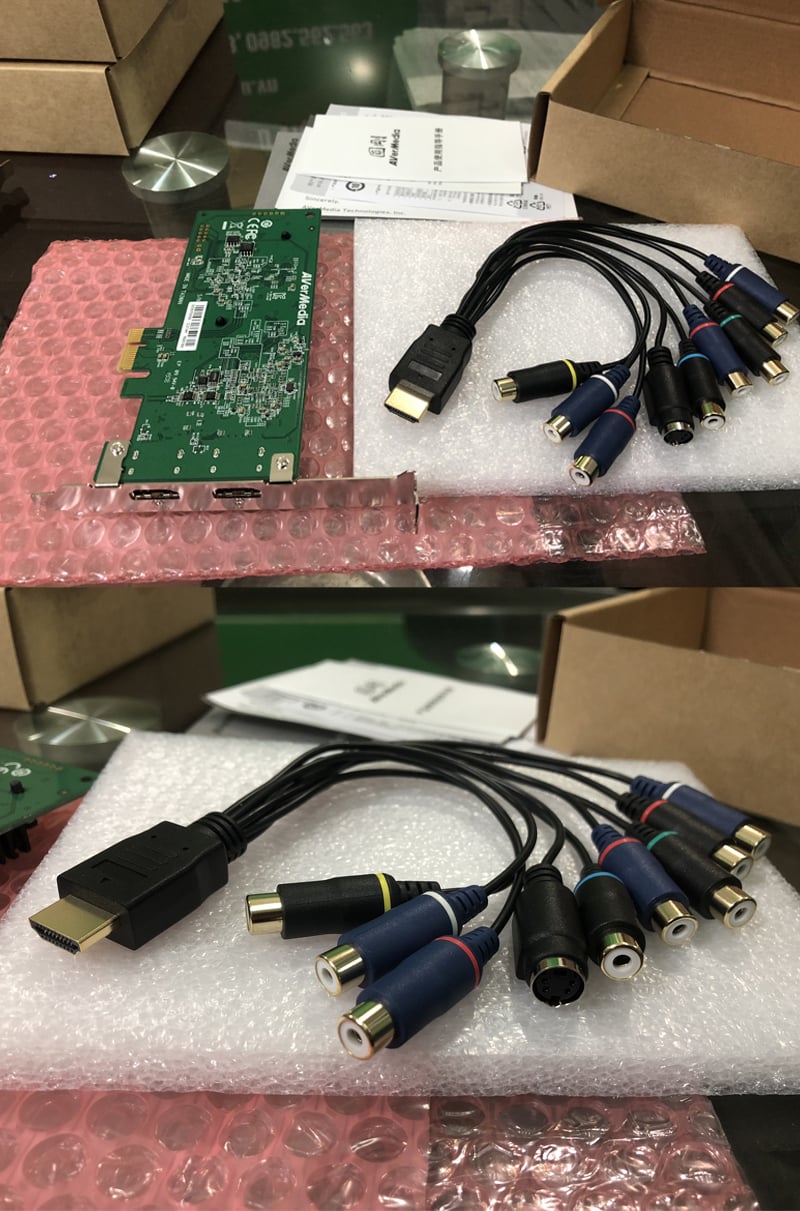 Card PCI-E sang HDMI AV S-Video Component full HD 1080P 60fps - Cạc thu hình cho máy tính bàn cắm khe PCI AverMedia CL311-M2 - Phụ Kiện Điện Tử Việt Nam avermedia cl-311m2