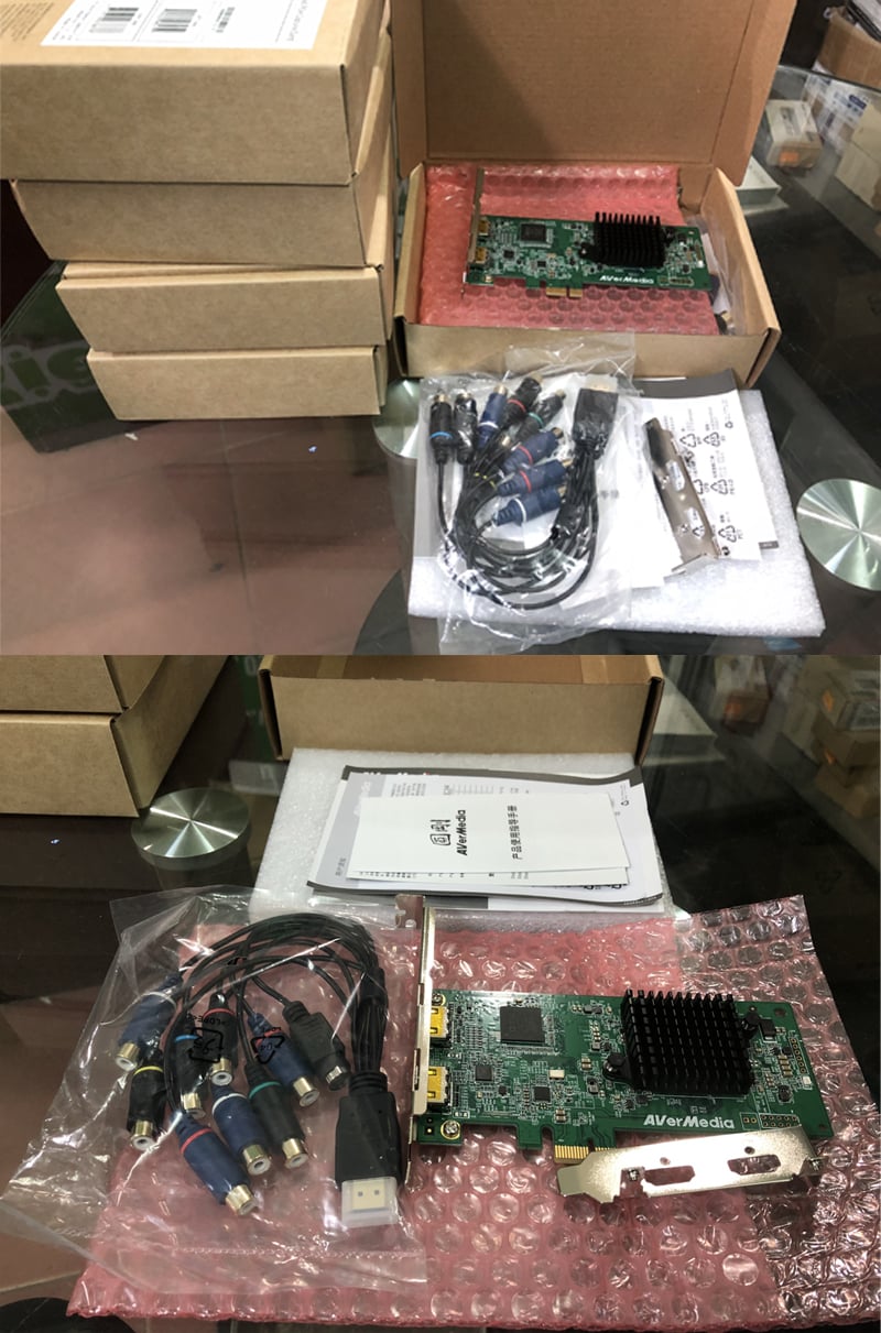 Card PCI-E sang HDMI AV S-Video Component full HD 1080P 60fps - Cạc thu hình cho máy tính bàn cắm khe PCI AverMedia CL311-M2 - Phụ Kiện Điện Tử Việt Nam avermedia cl-311m2