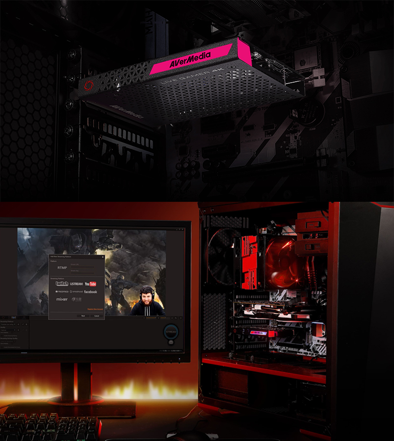 card ghi hinh HDMI 2.0 4KP60 HDR Avermedia GC573