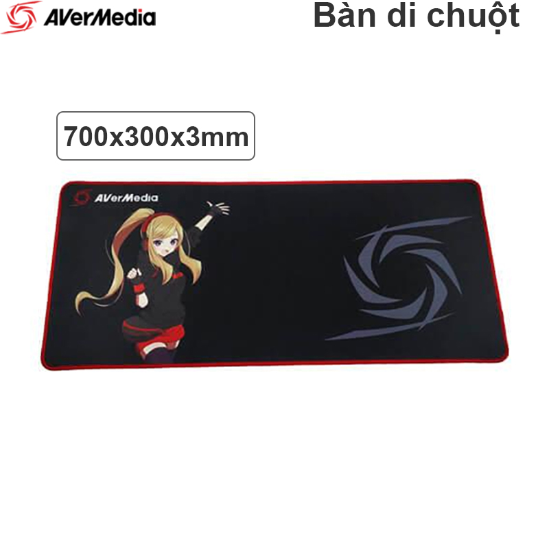 bàn di chuột loại to 70x30Cm Avermedia - Mousepad lót chuột khổ lớn - Phụ Kiện Điện Tử Việt Nam ban di chuot quang avermedia