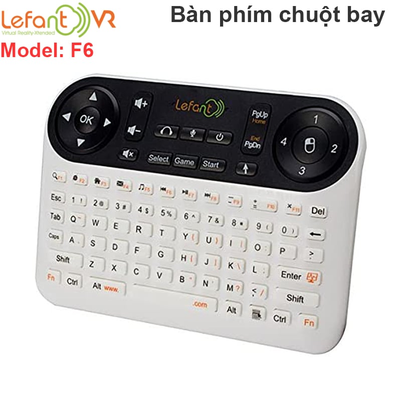 Bàn phím không dây Chuột bay cầm tay Lefant F6 - Phụ Kiện Điện Tử Việt Nam ban phim chuot bay