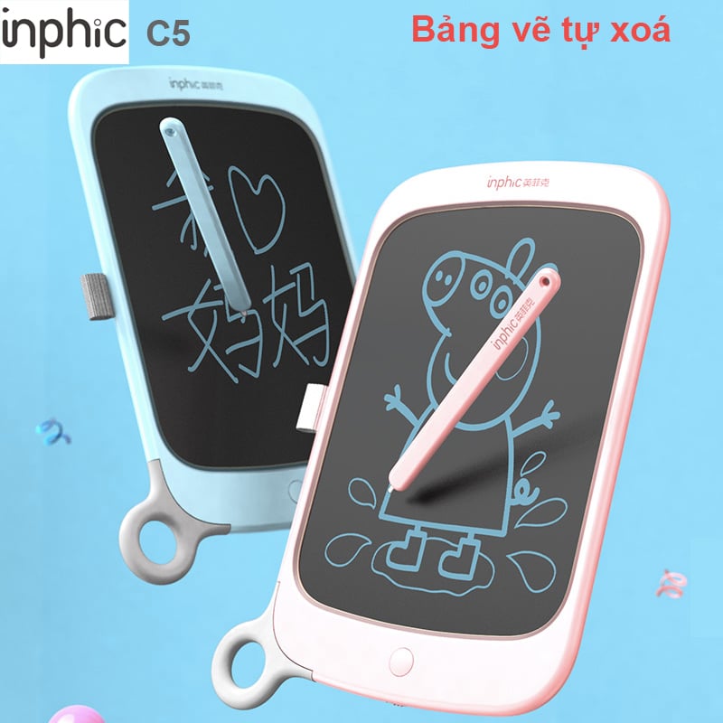Bảng tập vẽ viết tay tự xoá Inphic C5 - Phụ Kiện Điện Tử Việt Nam bang ve inphic c5