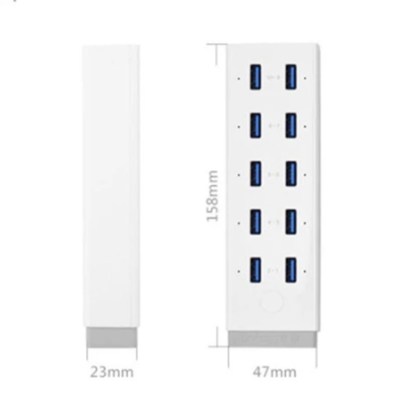 bo chia usb 3.0 10 cong ugreen 20297