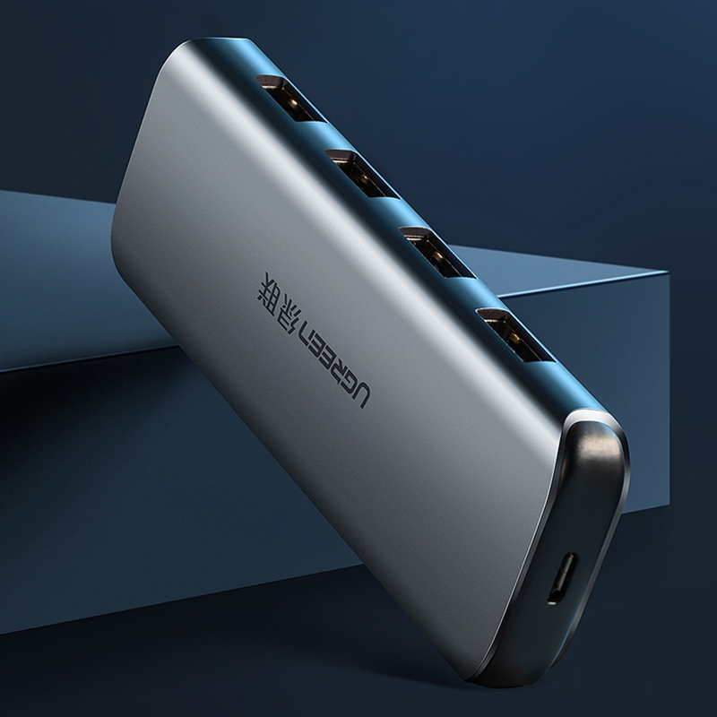 hub chia cong usb 3.0 4 port ugreen 50768