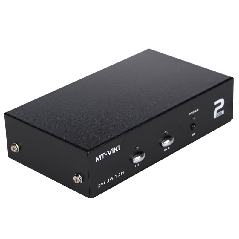 Bộ gộp DVI 2 vào 1 - Switch DVI 2 in 1 out MT-VIKI MT-DV201 - Phụ Kiện Điện Tử Việt Nam bo gop DVI 2 vao 1 mt-viki mt-dv201