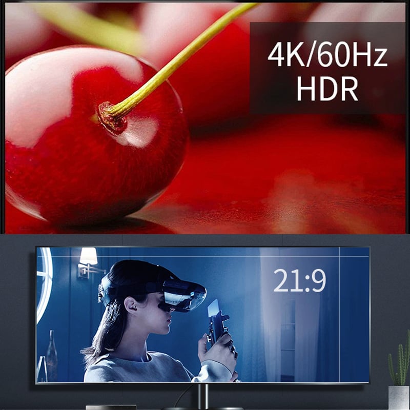 Bộ chia HDMI 2.0 1 ra 4 4K60Hz Ugreen 50708 - Phụ Kiện Điện Tử Việt Nam ugreen 50708 bo chia hdmi 2.0 4 cong