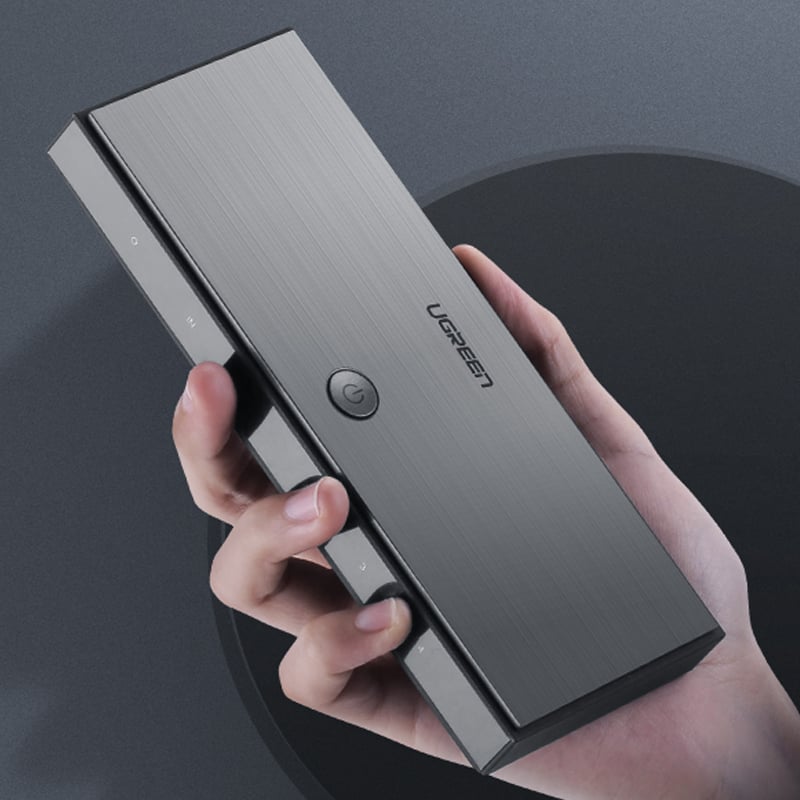 Bộ chia HDMI 2.0 1 ra 4 4K60Hz Ugreen 50708 - Phụ Kiện Điện Tử Việt Nam ugreen 50708 bo chia hdmi 2.0 4 cong