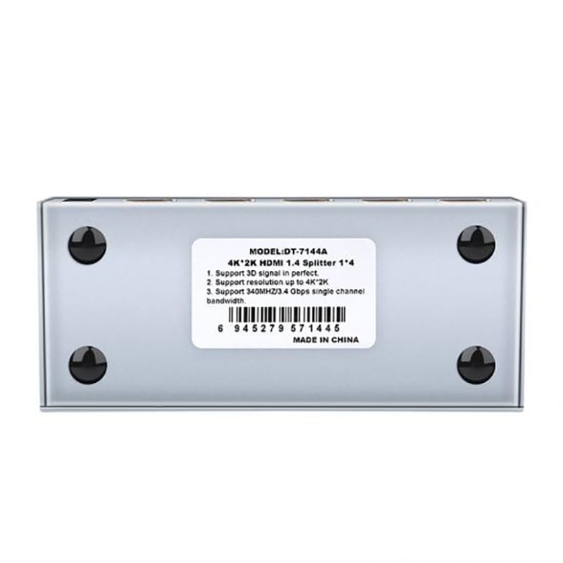 Bộ chia HDMI V1.4 4K30Hz 3D 4 cổng DTECH DT-7144A - Phụ Kiện Điện Tử Việt Nam dtech dt-7144 bo chia hdmi