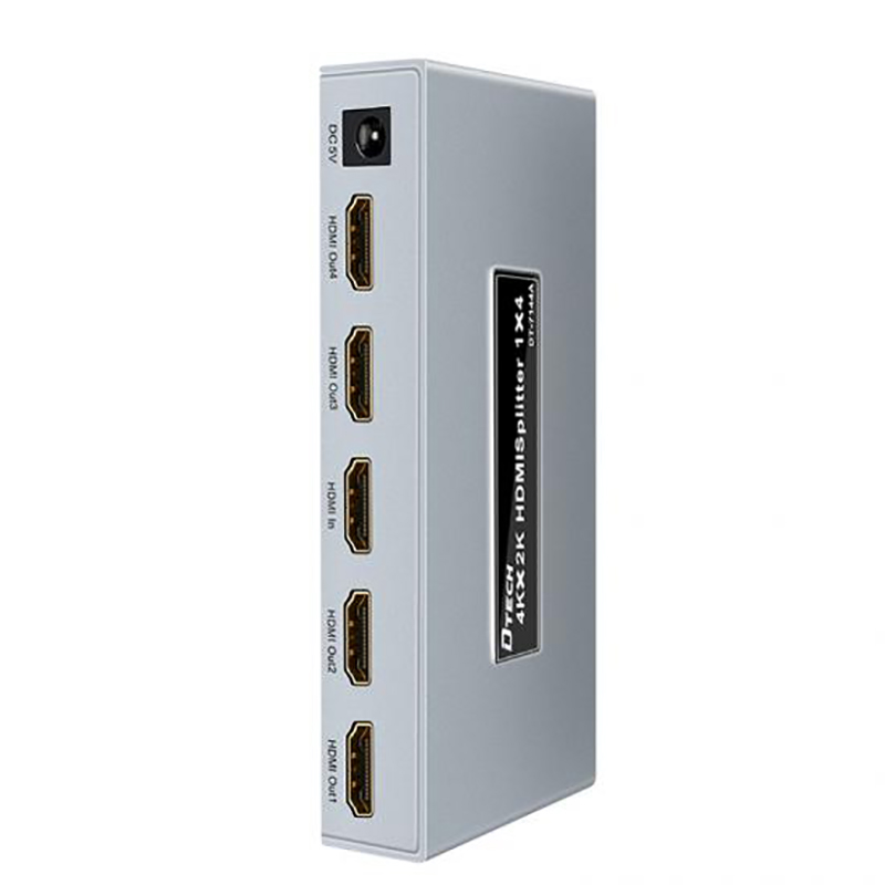 Bộ chia HDMI V1.4 4K30Hz 3D 4 cổng DTECH DT-7144A - Phụ Kiện Điện Tử Việt Nam dtech dt-7144 bo chia hdmi