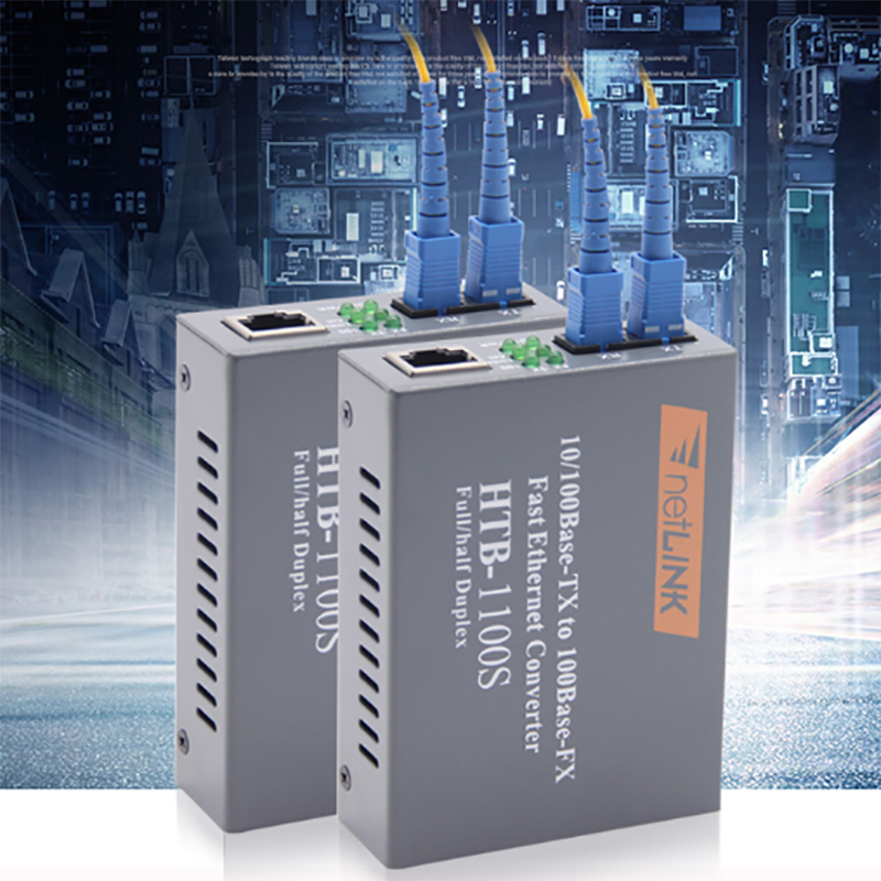 Bộ chuyển đổi quang điện ra mạng LAN 25Km 100Mbps NetLink HTB-1100S - Phụ Kiện Điện Tử Việt Nam bo chuyen quang dien netlink htb-1100s