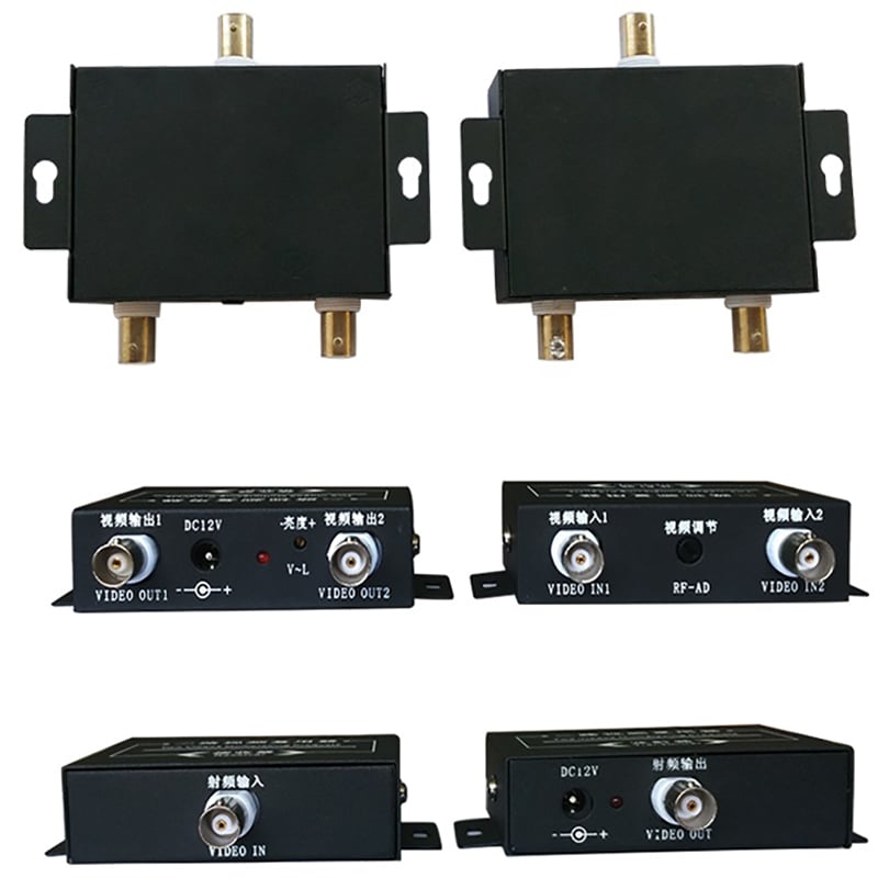 Bộ gộp 2 Camera AHD đi trên 1 cáp đồng trục 300 mét 8602 - Phụ Kiện Điện Tử Việt Nam bo gop 2 camera vao 1 soi dong truc ho tro ahd