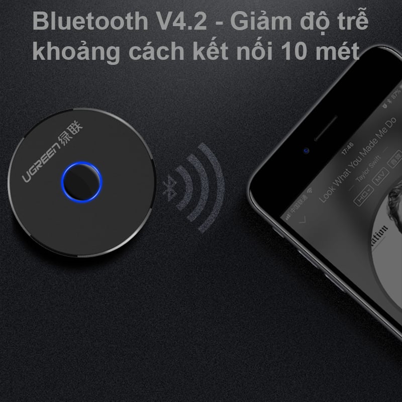 bo nhan bluetooth cho loa ugreen 40968
