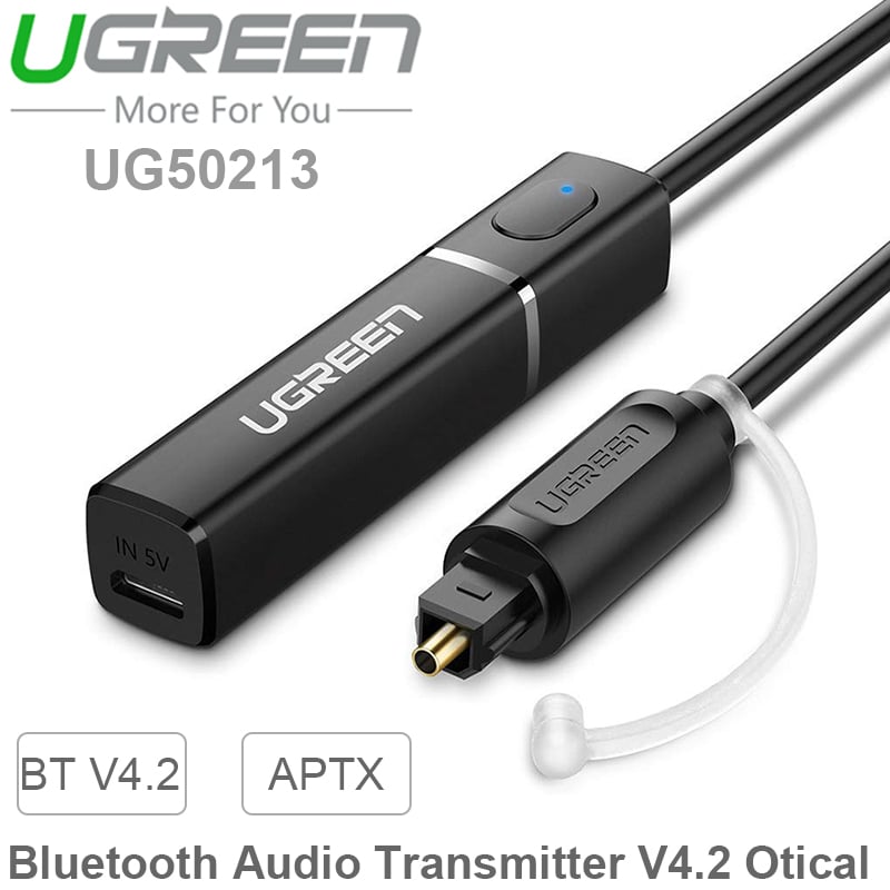 dau phat blutut tu smart tv ra tai nghe loa bluetooth ugreen 50213