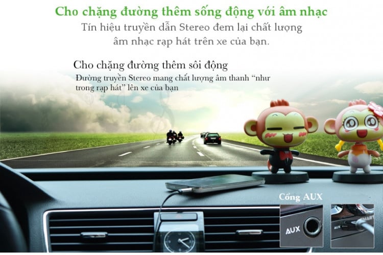 Cáp Audio 3.5mm Ugreen 0.5M 1M 1.5M 2M 3M 5M (dẹt mỏng màu trắng) - Phụ Kiện Điện Tử Việt Nam cap 3,5mm aux ugreen