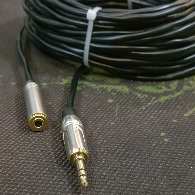 Cáp audio 3.5mm nối dài Coraon jack 3.5mm LCS3G Z-240-BG cáp NC-2B2AT 10M 15M 20M 25M 30M 40M 50M - Phụ Kiện Điện Tử Việt Nam cap audio 3.5mm noi dai