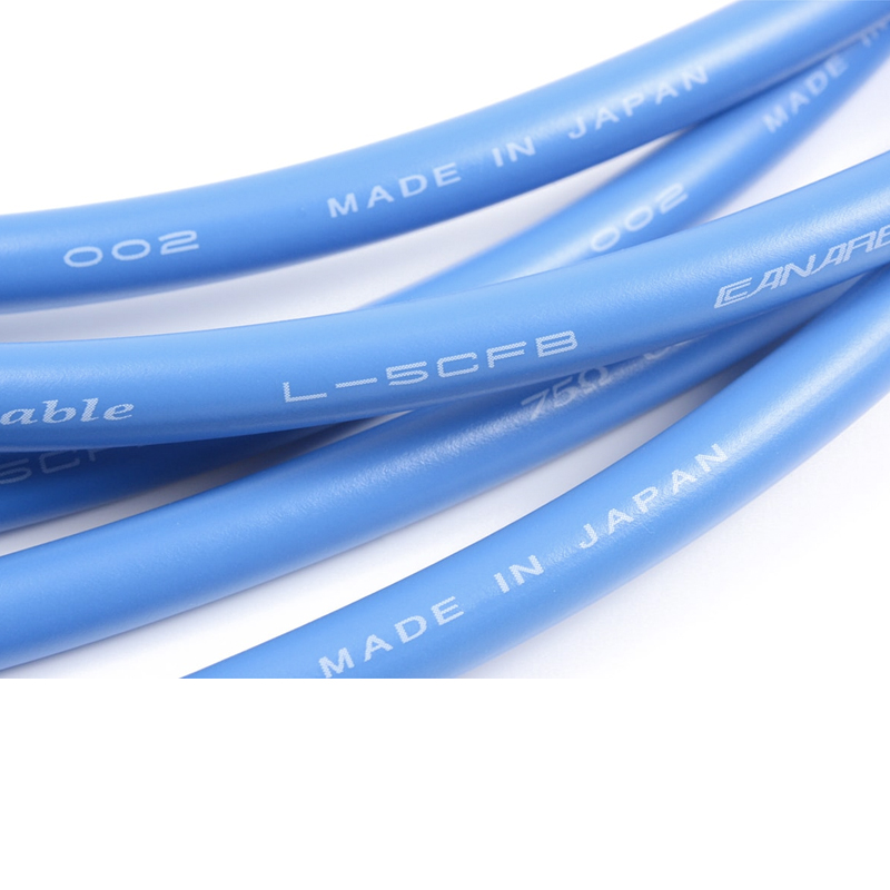 Cáp Coaxial 75OHm đồng trục kỹ thuật số HD-SDI Canare L-5CFB - Phụ Kiện Điện Tử Việt Nam canare cap dong truc so L5CFB