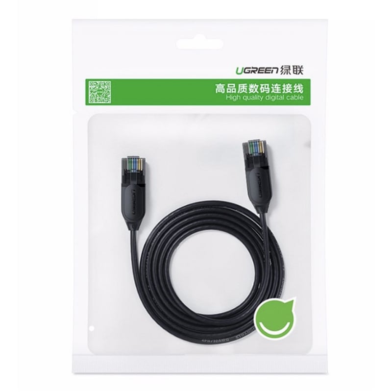 Cáp mạng CAT6A UTP 10Gbps ultrathin Ugreen 0.5M 1M 1.5M 2M 3M 5M 10M - Phụ Kiện Điện Tử Việt Nam day mang cat6a utp 10gb ugreen