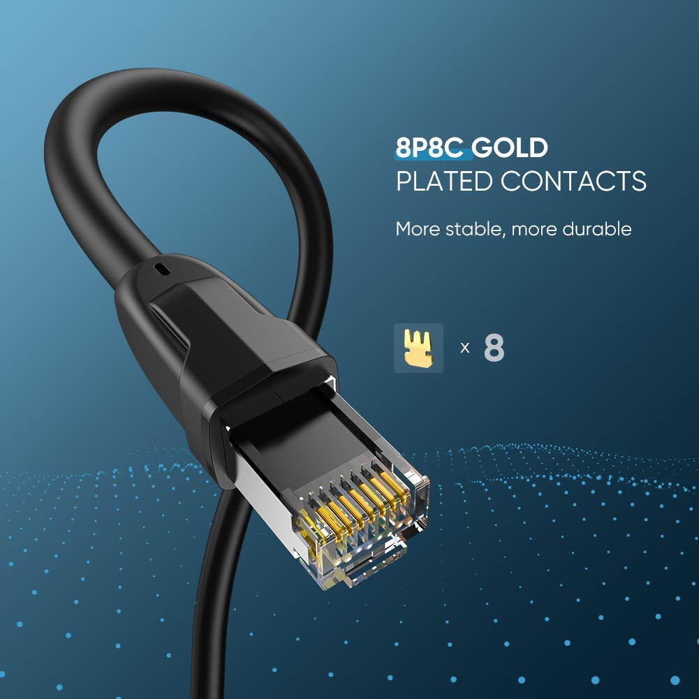 Cáp mạng CAT8 RJ45 tốc độ cao 25Gbps Ugreen 1M 2M 3M - Phụ Kiện Điện Tử Việt Nam day cap mang cat8 sftp 25gbps ugreen