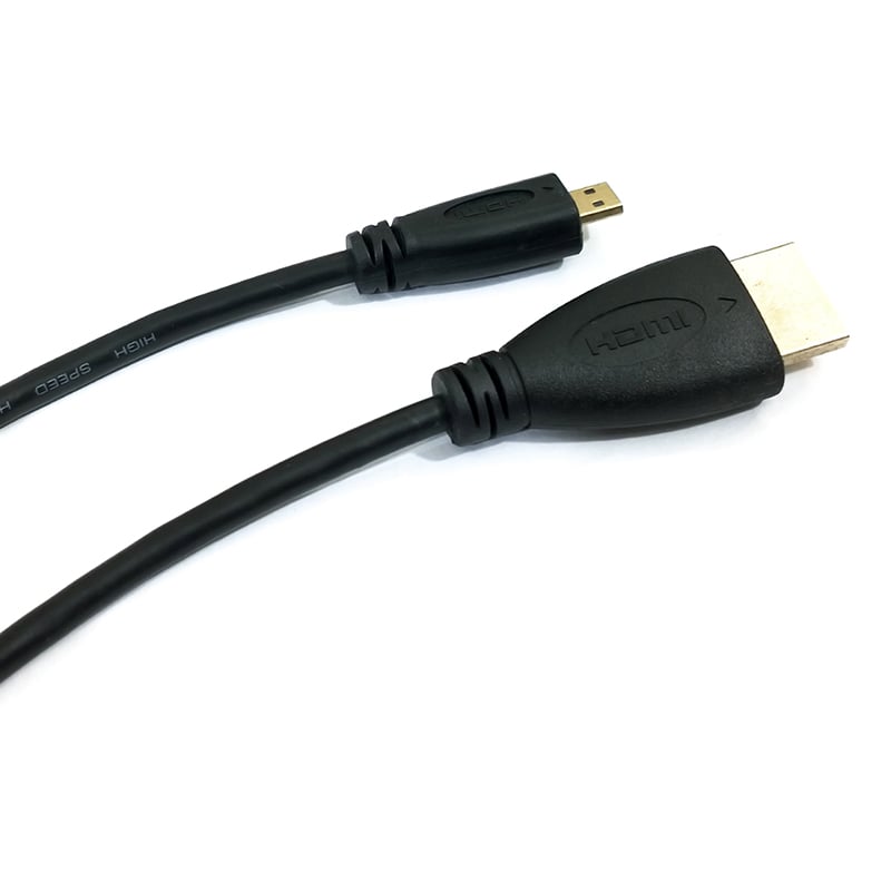 Cáp Micro HDMI sang HDMI dài 1M 1.5M 2M 3M 5M truyền HD từ Smartphone Máy ảnh Máy quay lên TV Máy chiếu - Phụ Kiện Điện Tử Việt Nam cap micro hd sang hdmi