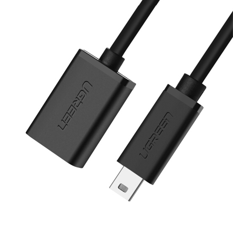 Cáp OTG Mini USB 2.0 sang USB AF 20Cm cắm cổng USB của xe hơi Ugreen 10383 - Phụ Kiện Điện Tử Việt Nam mini usb otg ugreen 10383