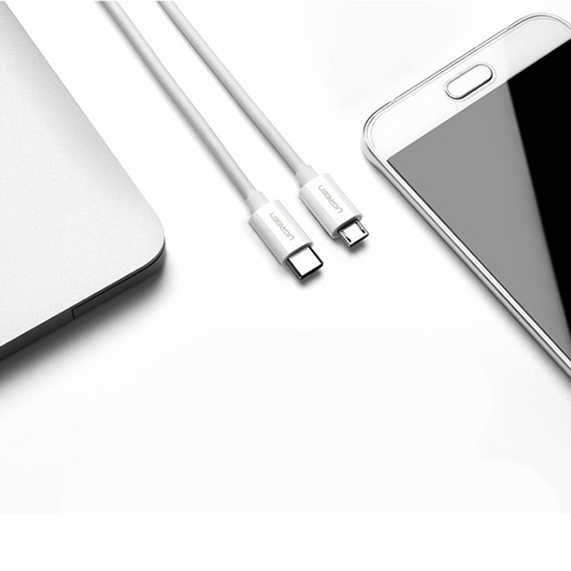Cáp USB Type C ra Micro USB 1.5 mét UGREEN 40419 - Phụ Kiện Điện Tử Việt Nam cap usb-c ra micro usb