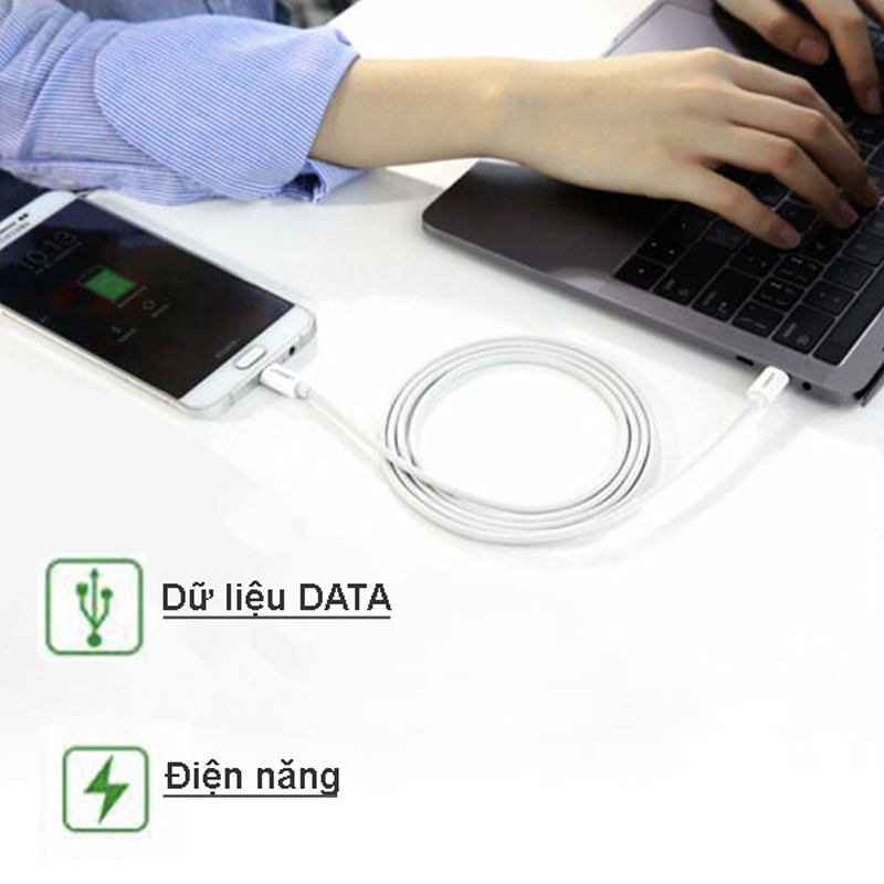 Cáp USB Type C ra Micro USB 1.5 mét UGREEN 40419 - Phụ Kiện Điện Tử Việt Nam cap usb-c ra micro usb