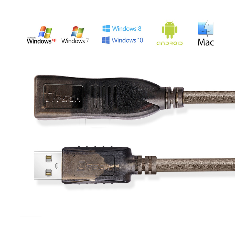 cap usb noi dai chinh hang dtech