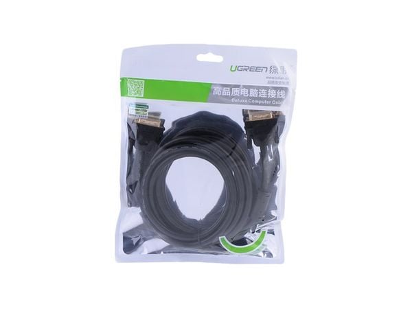 Cáp DVI 24+1 UGREEN 1M | 1.5M | 2M | 3M | 5M | 8M | 10M | 12M | 15M | 20M | 25M | 30M, chống nhiễu, Cáp DVI phụ kiện điện tử - Phụ Kiện Điện Tử Việt Nam Cáp DVI 24+1 UGREEN 1M | 1.5M | 2M | 3M | 5M | 8M | 10M | 12M | 15M | 20M | 25M | 30M, chống nhiễu, Cáp DVI phụ kiện điện tử - Phụ Kiện Điện Tử Việt Nam