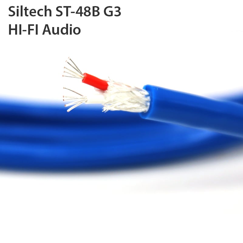 Cáp âm thanh 2 lõi mạ bạc đồng tinh khiết OFC Siltech ST-48B G3 - Phụ Kiện Điện Tử Việt Nam cap am thanh 2 loi siltech st-48b g3