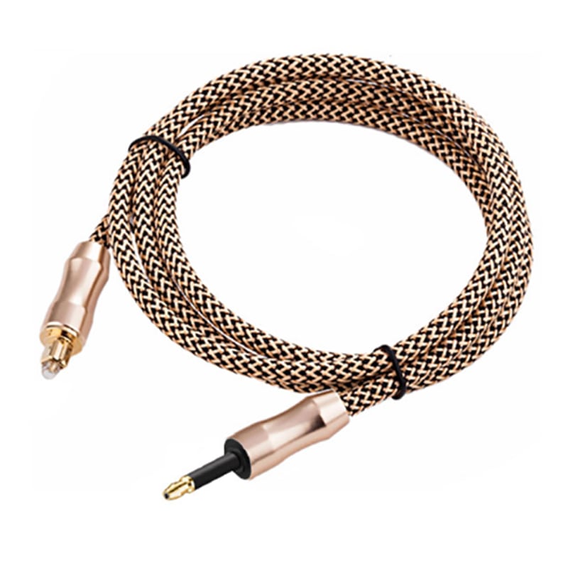 Cáp âm thanh quang audio toslink 3.5mm 1 mét và 2 mét - Phụ Kiện Điện Tử Việt Nam cap audio quang 3.5mm sang quang thuong