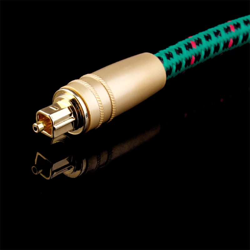 Cáp âm thanh quang toslink 5.1 Hi-End đầu mạ vàng cao cấp Liton 1 mét 1.5 mét - Phụ Kiện Điện Tử Việt Nam cap audio quang liton