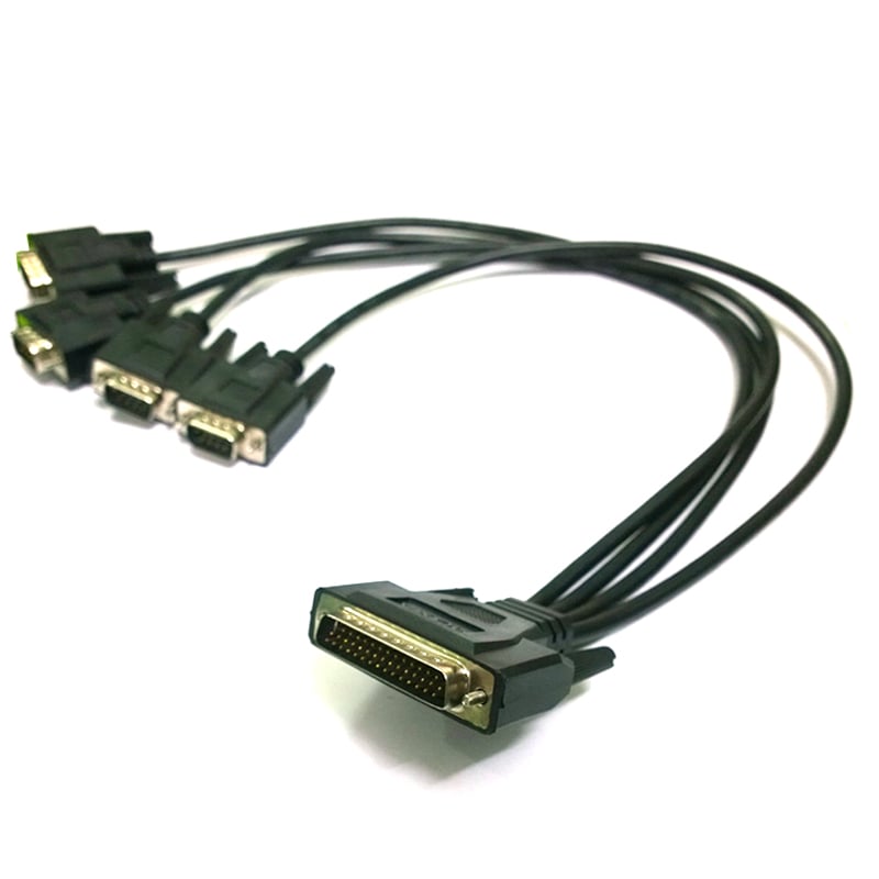Cáp chuyển đổi DB44 ra 4 cổng DB9 50Cm - D-SUB 44 PIN to DB9 RS232 - Phụ Kiện Điện Tử Việt Nam cap db99 ra 4 db9
