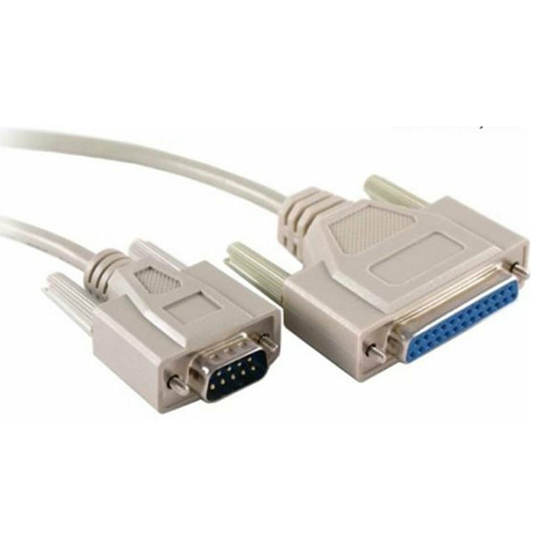Dây cáp chuyển DB9 đực sang DB25 cái 1.5 mét | 3 mét - Phụ Kiện Điện Tử Việt Nam cap chuyen db9 duc sang db25 cai
