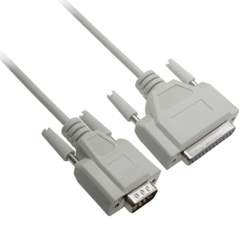 Dây cáp chuyển DB9 đực sang DB25 cái 1.5 mét | 3 mét - Phụ Kiện Điện Tử Việt Nam cap chuyen db9 duc sang db25 cai