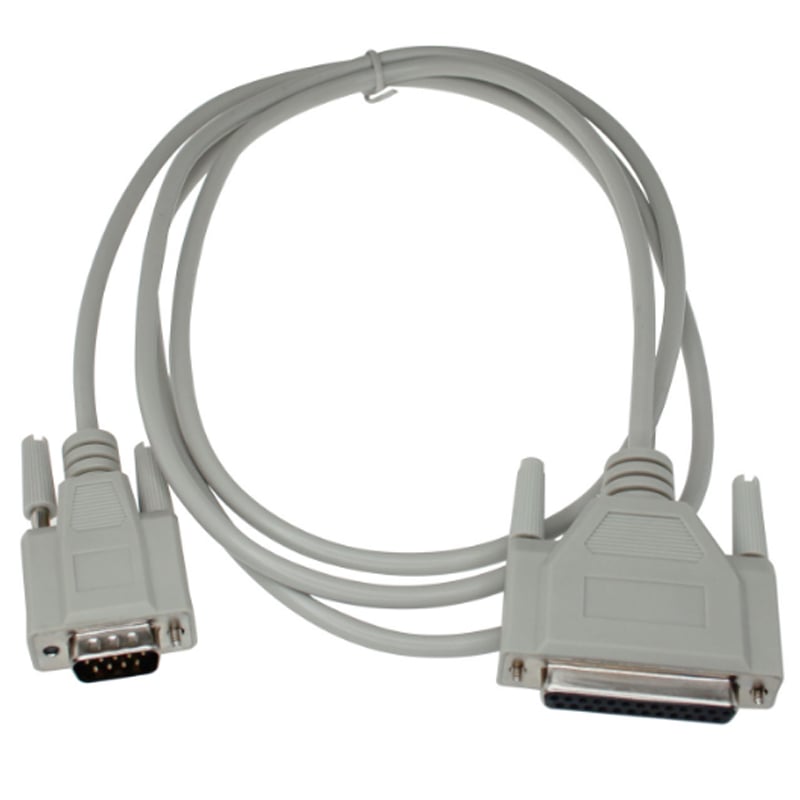 Dây cáp chuyển DB9 đực sang DB25 cái 1.5 mét | 3 mét - Phụ Kiện Điện Tử Việt Nam cap chuyen db9 duc sang db25 cai
