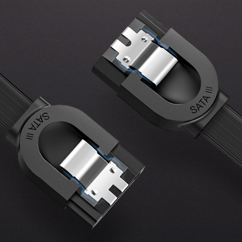 Cáp dữ liệu SATA-III 6GB mỏng dẹt 50Cm Ugreen 30796 (thẳng) - Phụ Kiện Điện Tử Việt Nam ugreen 30796 cap sata-iii