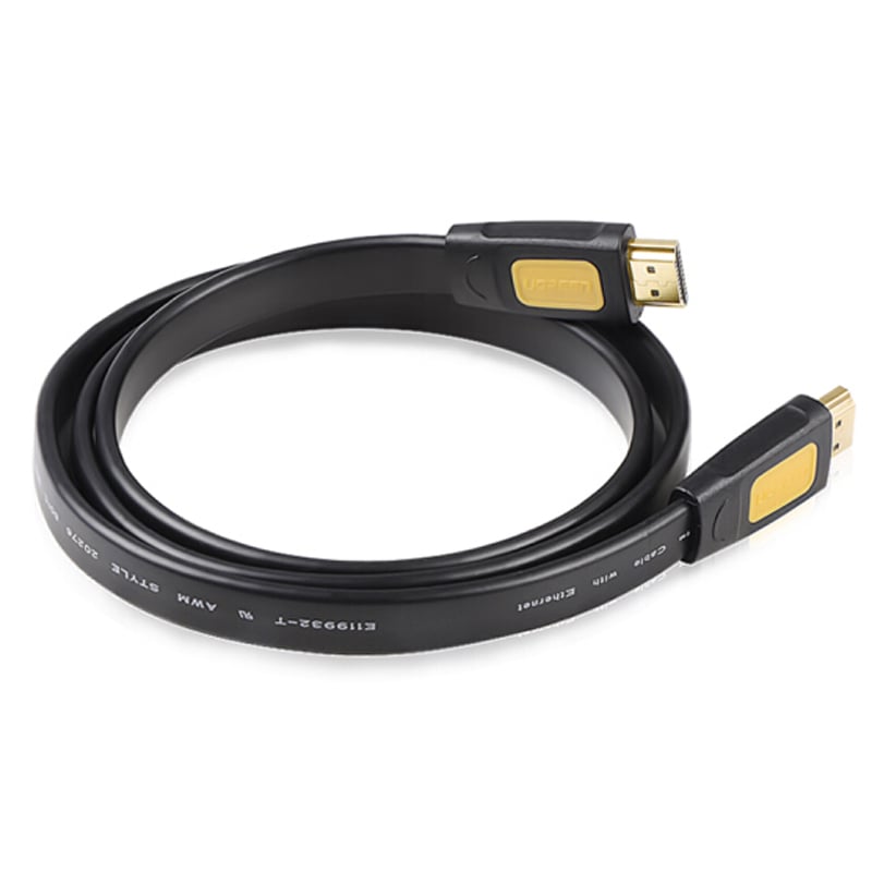 Cáp HDMI dẹt mỏng 4K@60Hz 0.75M | 1,5M | 2M | 3M - Dây HDMI 4K@30Hz 5M | 8M | 10M Ugreen - Phụ Kiện Điện Tử Việt Nam cap hdmi 4k ugreen mong det