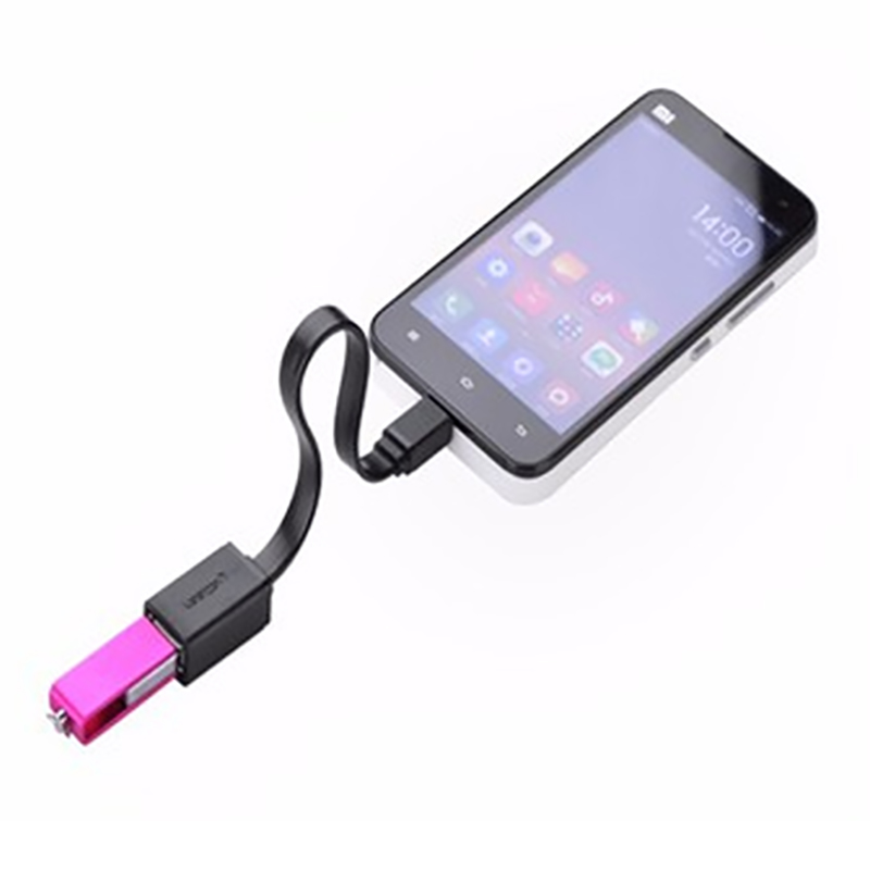 Cáp OTG Micro USB sang USB AF Ugreen 10821 - dẹt mỏng mềm mại - Phụ Kiện Điện Tử Việt Nam cap micro USB OTG UGREEN 10821