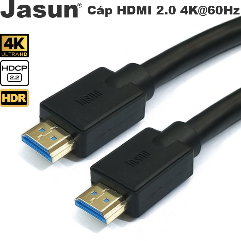 Dây cáp HDMI V2.0 4K ultra HD 60Hz Jasun 3M 5M 10M - Phụ Kiện Điện Tử Việt Nam cap hdmi 4k jasun
