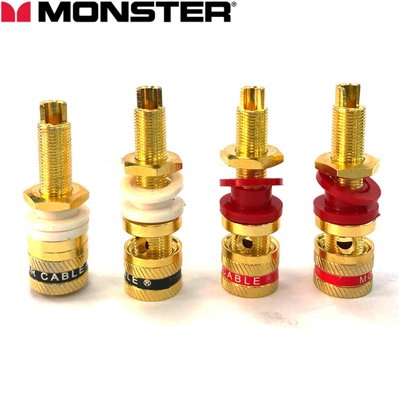 Cọc loa Jack cắm loa Bắp chuối Mỏ chim Càng cua Monster (1 chiếc) - Phụ Kiện Điện Tử Việt Nam coc loa monster cable