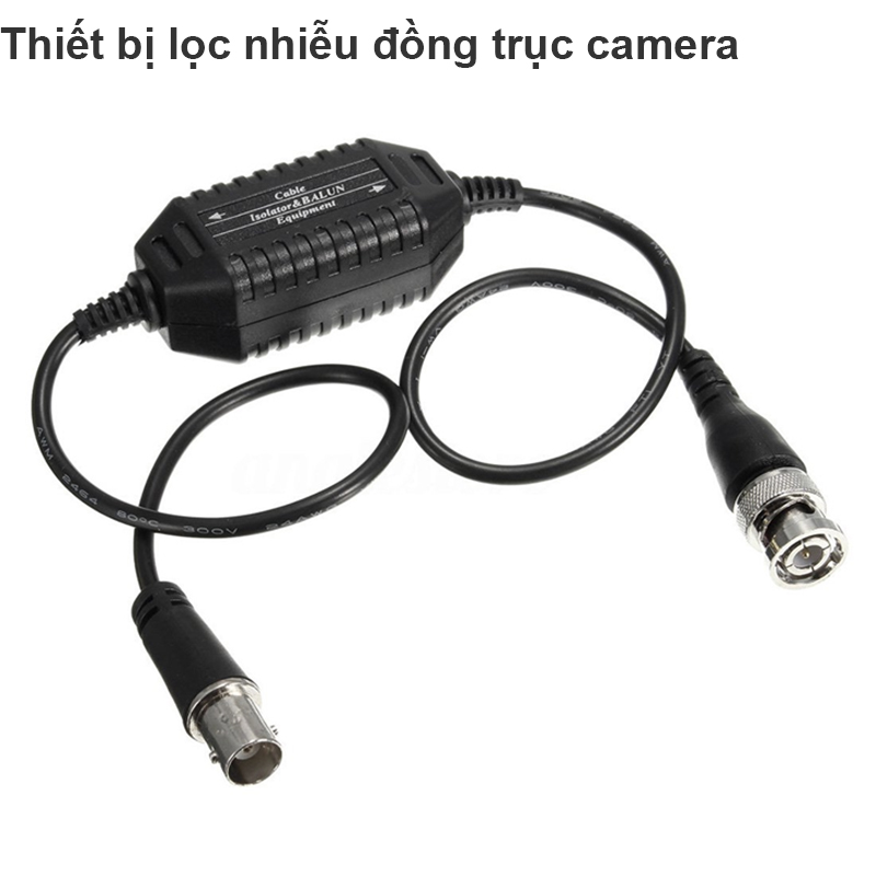Bộ cục lọc nhiễu tín hiệu cáp đồng trục BNC Camera CCTV - Phụ Kiện Điện Tử Việt Nam cuc loc nhieu dong truc camera