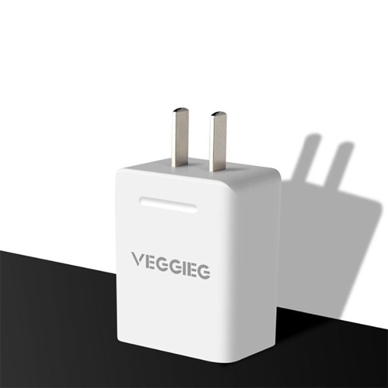 Cục sạc Điện thoại Smartphone Máy tính bảng 5V-3A QC3.0 Veggieg V-UC3.0 - Phụ Kiện Điện Tử Việt Nam cuc sac nguon 5v-3a qc3.0 veggieg v-uc3.0
