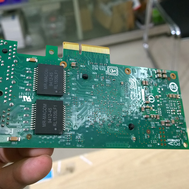 Cạc mạng server LAN gigabit Card PCI-E 4X ra 4 cổng mạng LAN RJ45 1GB Intel I350-T4 - Phụ Kiện Điện Tử Việt Nam card mang intel i350t4